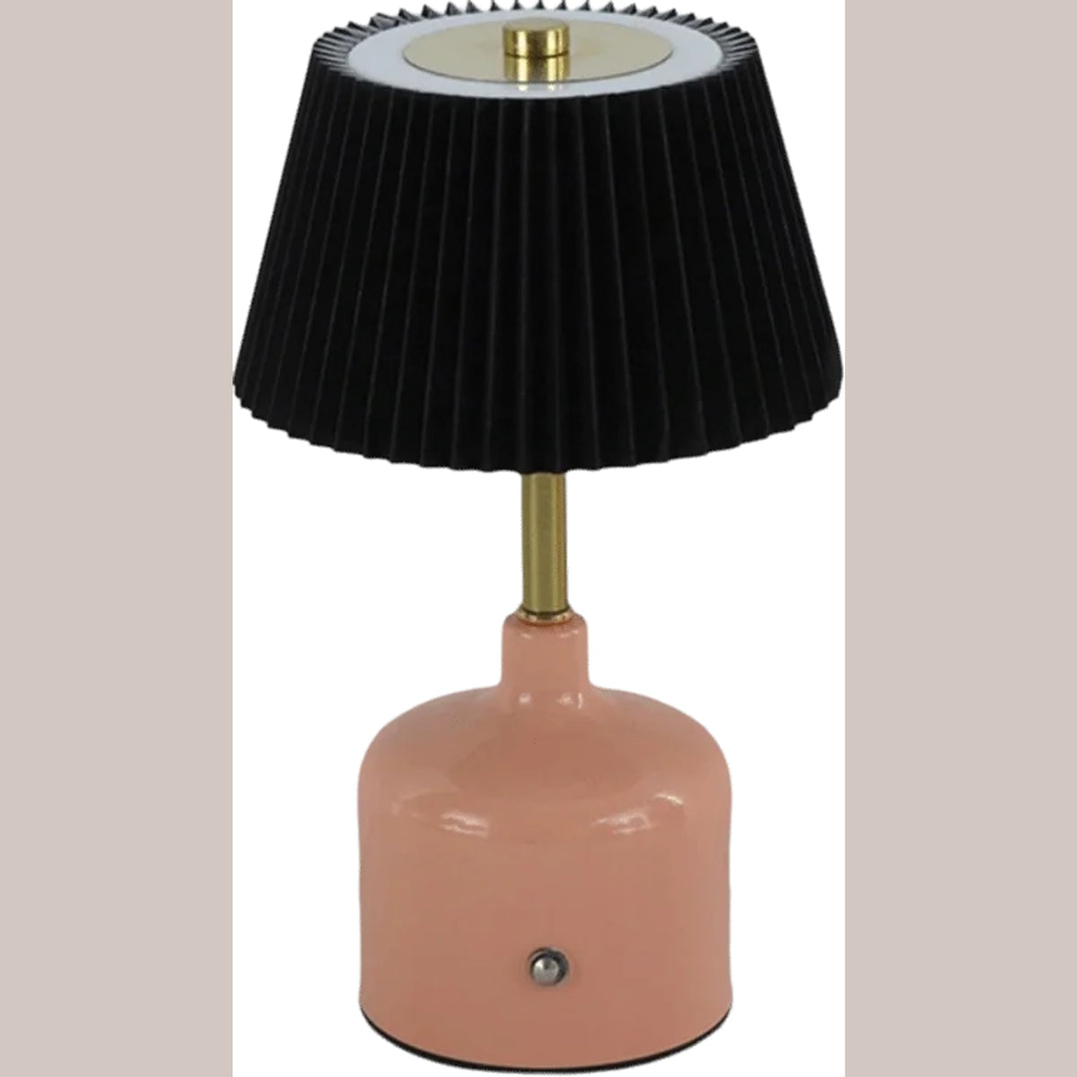 minimalist pleated desk lamp