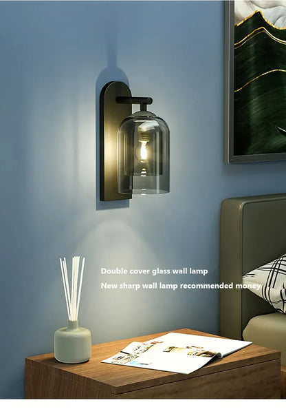 Verthara Premium Vintage Glass Indoor Wall Light