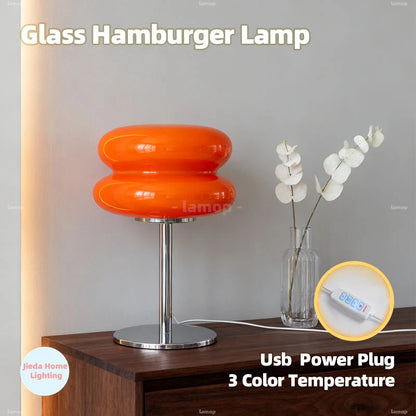 Bauhaus Vintage Table Lamp – USB Powered Dimmable