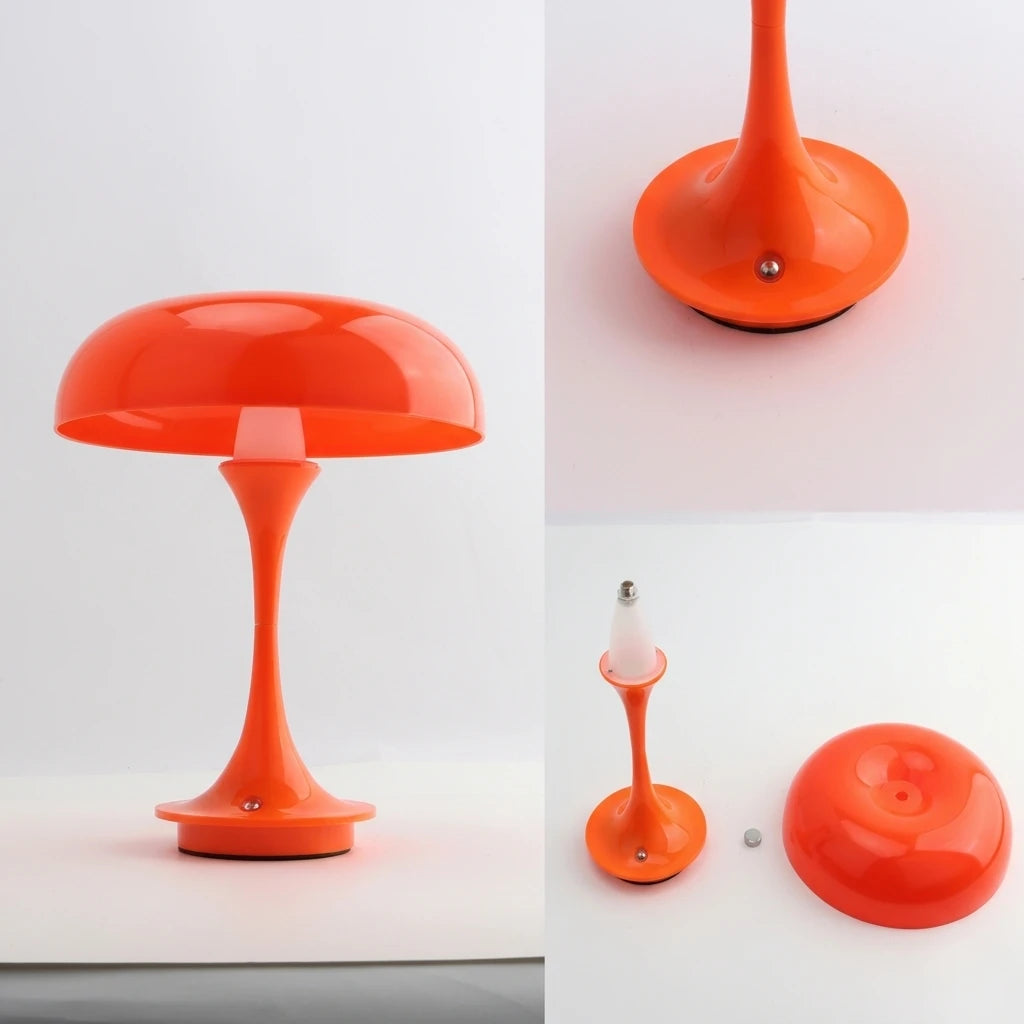 Vintage Mushroom Night Light – USB Powered Dimmable