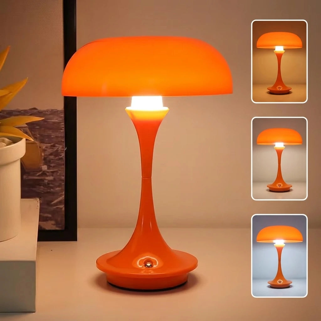 Vintage Mushroom Night Light – USB Powered Dimmable