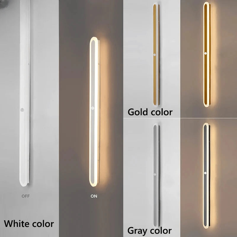 Verthara Premium Modern LED Outdoor Wall Light with Motion Sensor
