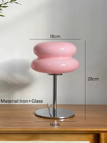 Nordic Vintage Table Lamp – USB Powered Dimmable