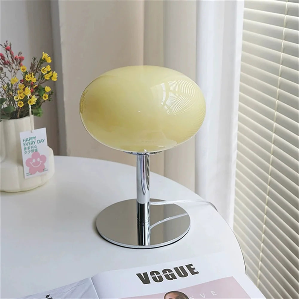 Glass Table Lamp – Touch Control 3 Colour Modes