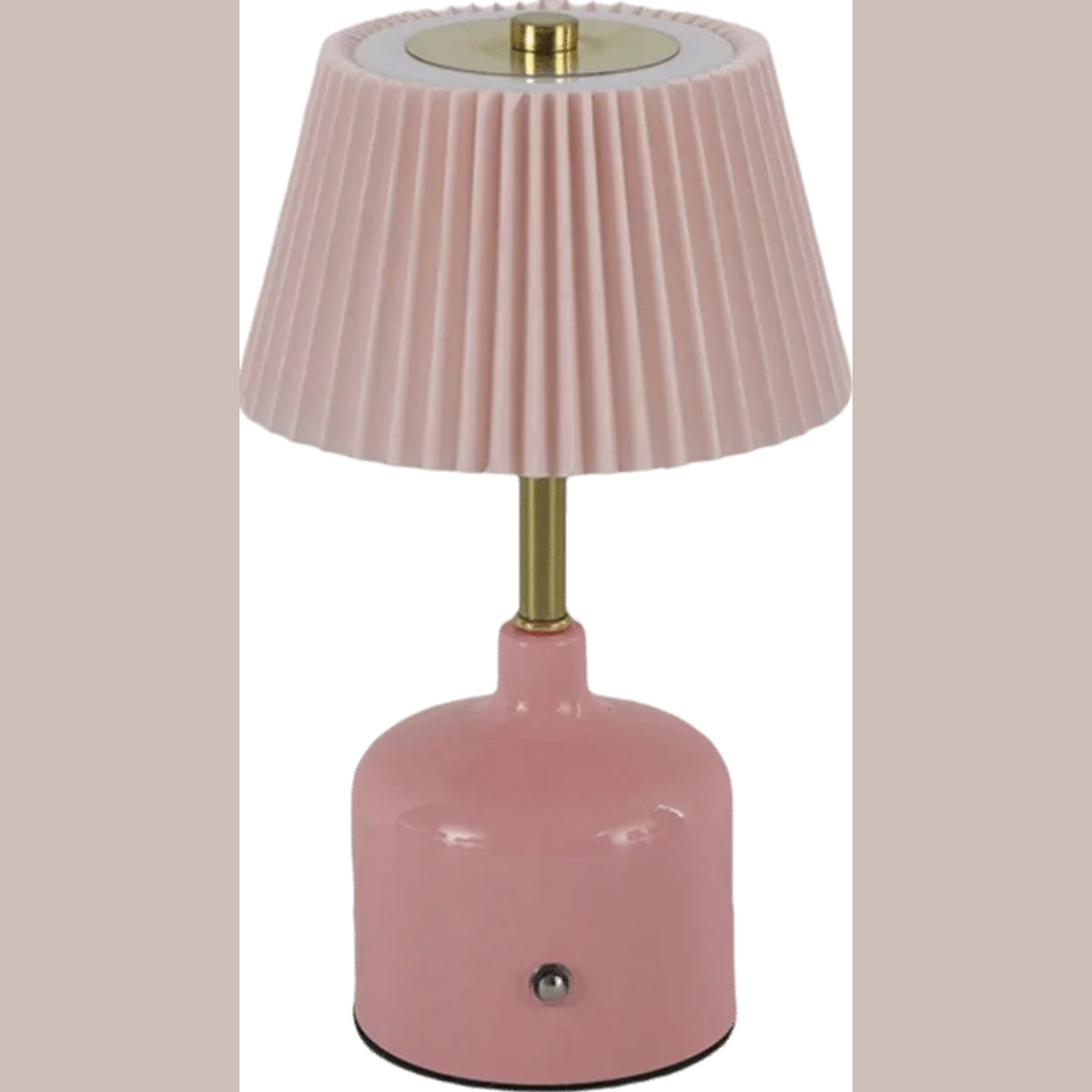 minimalist pleated desk lamp