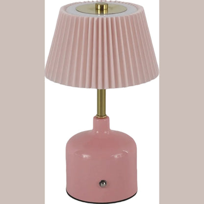 minimalist pleated desk lamp