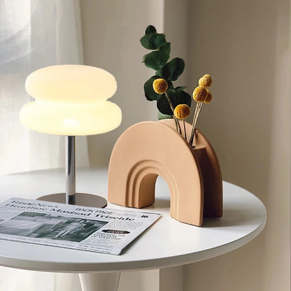 Mushroom Macaron Table Lamp – USB Powered Dimmable