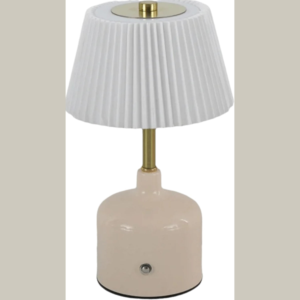 minimalist pleated desk lamp