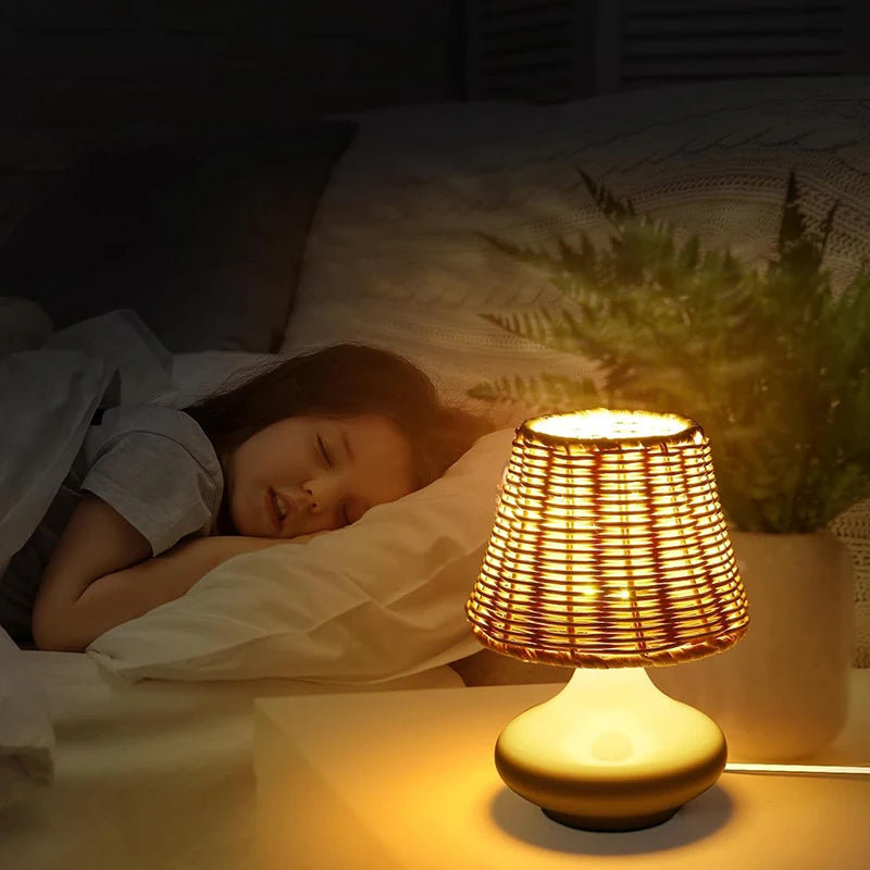 Touch Control Table Lamp – USB Powered Dimmable