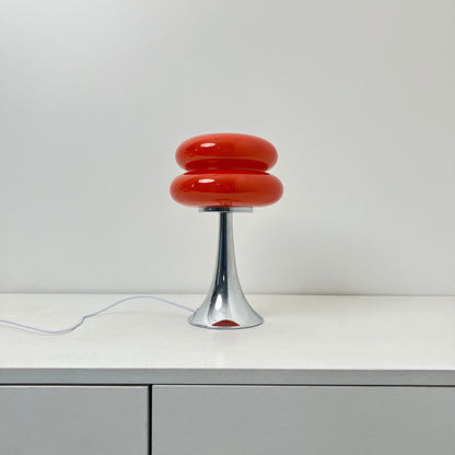 Hamburger Glass Table Lamp – USB Powered Dimmable
