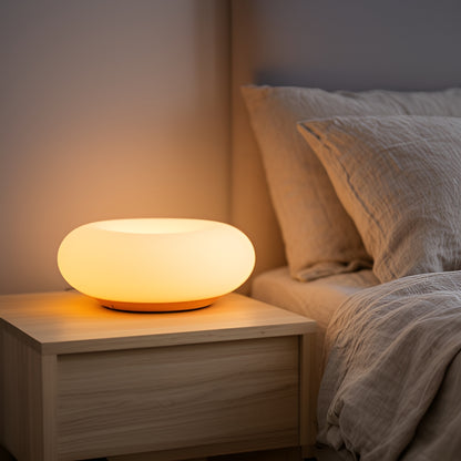 Bauhaus Donut Table Lamp – USB Powered Dimmable
