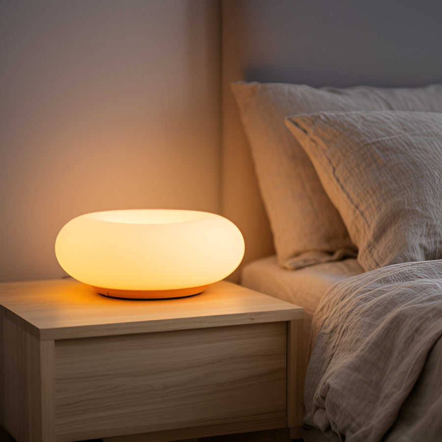 Bauhaus Donut Table Lamp – USB Powered Dimmable