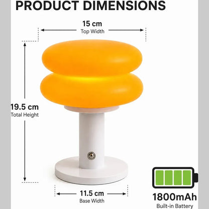 Bauhaus Nordic Mushroom Table Lamp