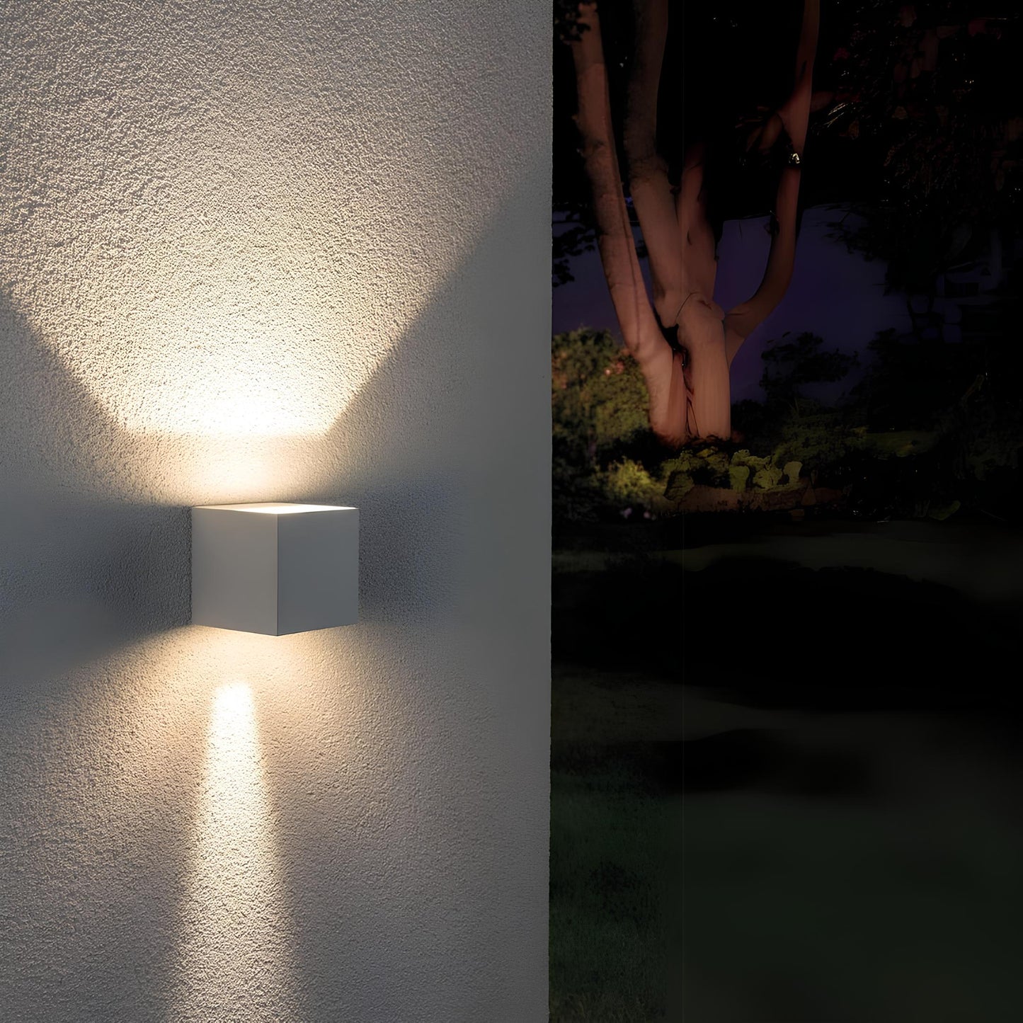 Adjustable LED Wall Light - Waterproof - 6W - Aluminum - Indoor/Outdoor - Warm & Cool White