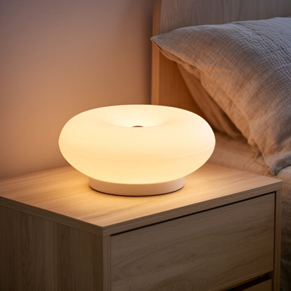 Donut Table Lamp – Cordless Rechargeable