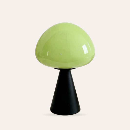Glass Dome Mushroom Table Lamp