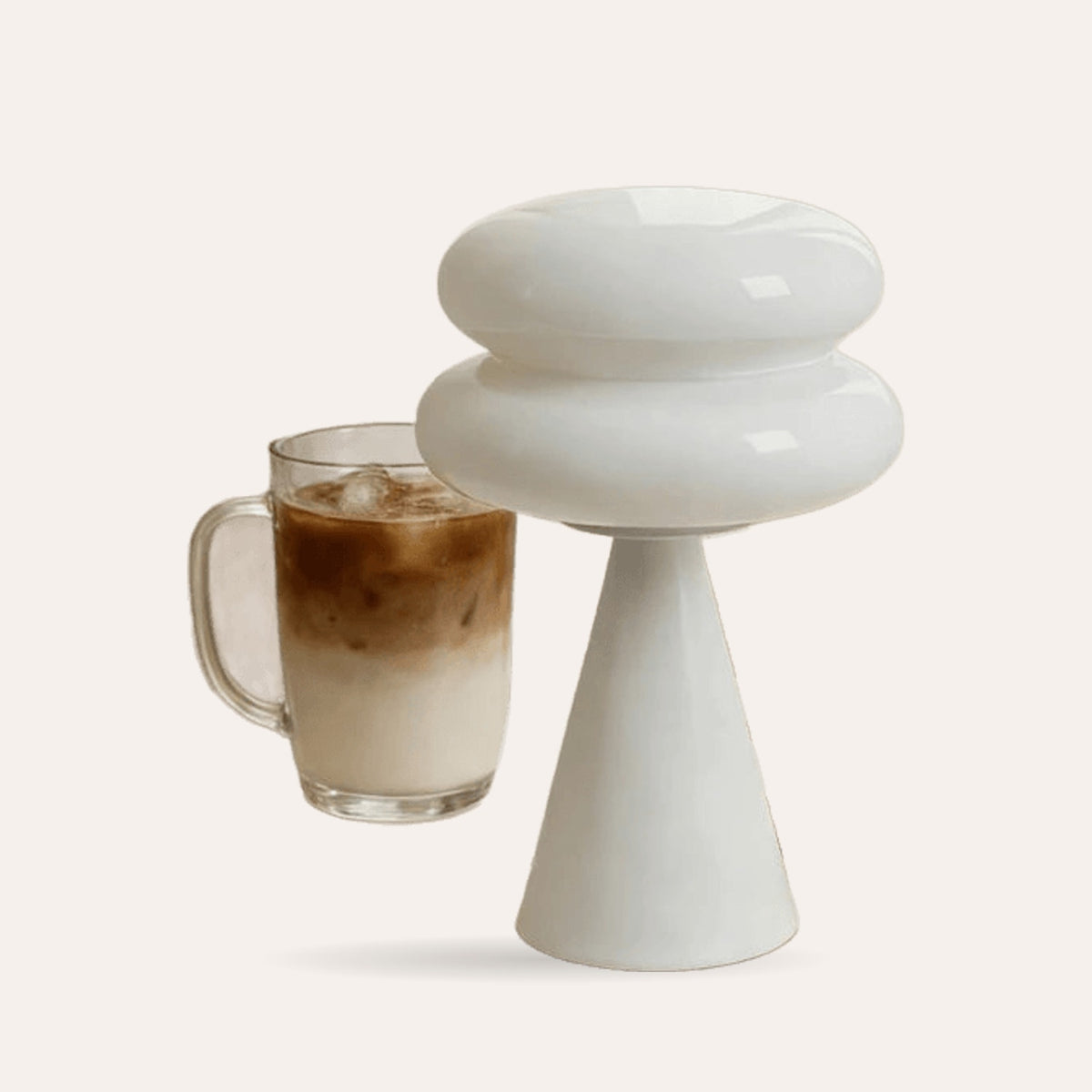 Glass Table Lamp