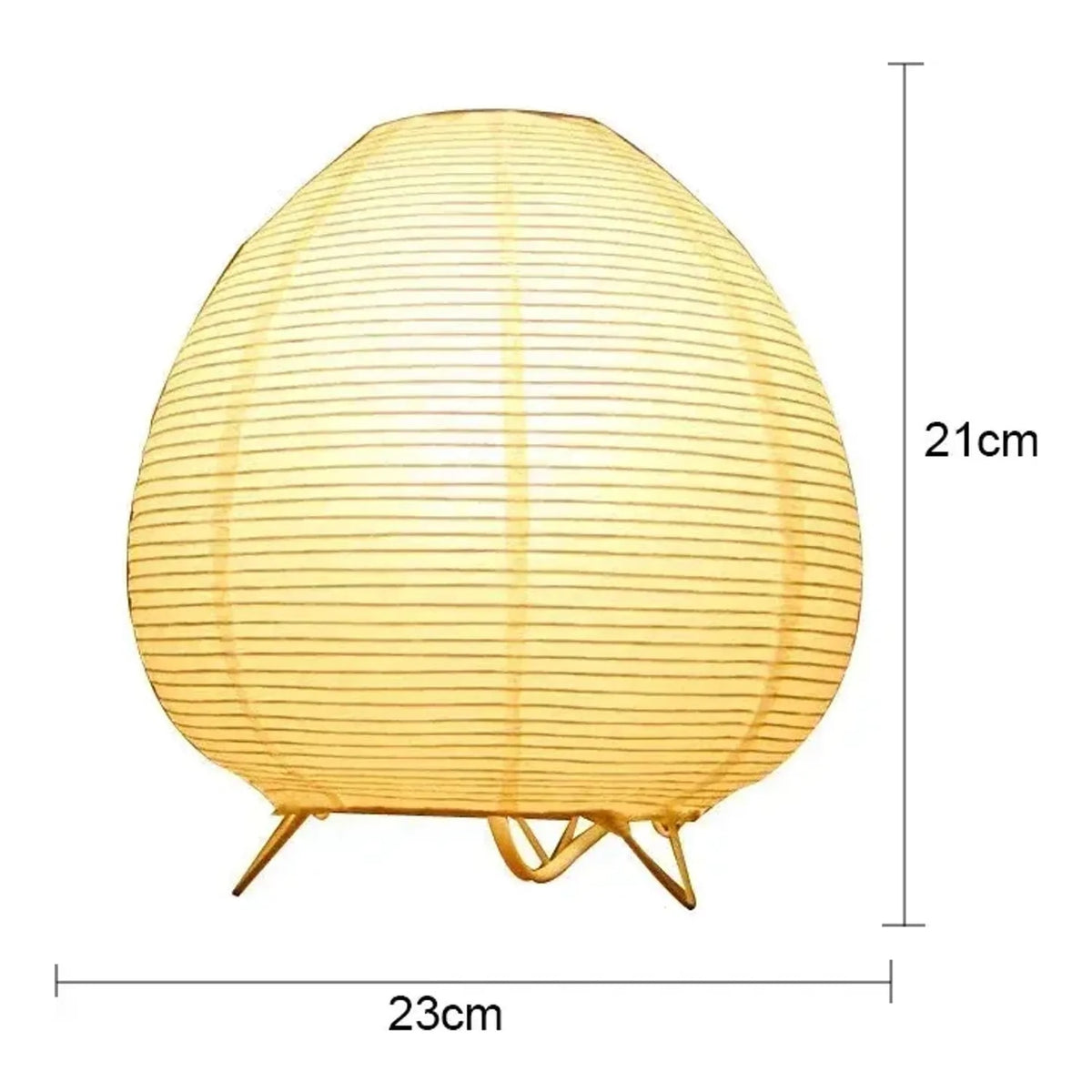 Japanese Paper Bedside Table Lamp