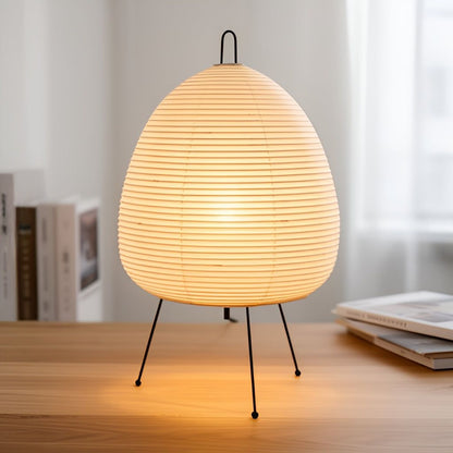 Japanese Paper Tripod Table Lamp