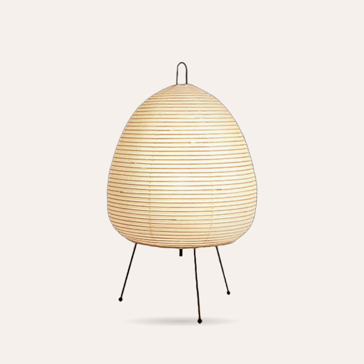Japanese Paper Tripod Table Lamp