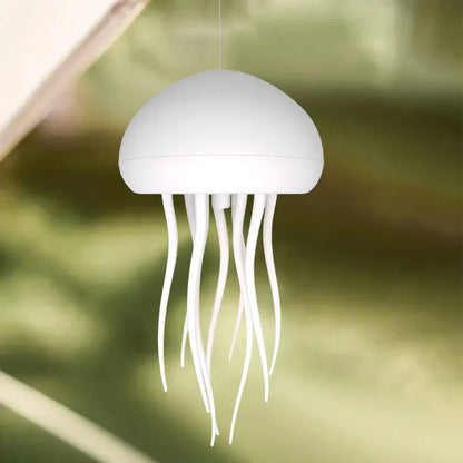 Floating Glow Jellyfish Lamp – USB Rechargeable – 72 Color Options – Interactive Sound or Touch Control – Dancing Tentacles – Ideal for Relaxation & Décor