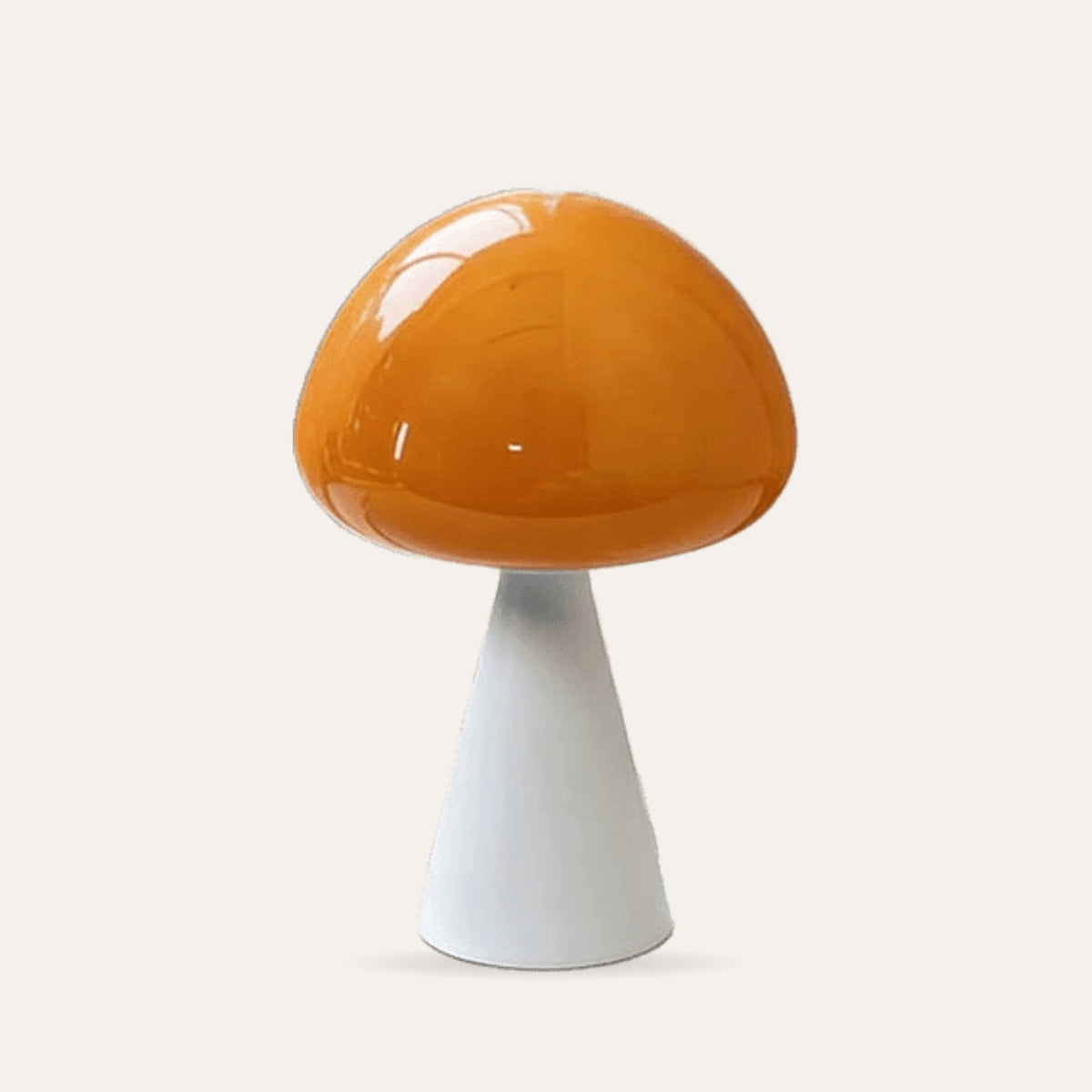 Mushroom Glass Table Lamp