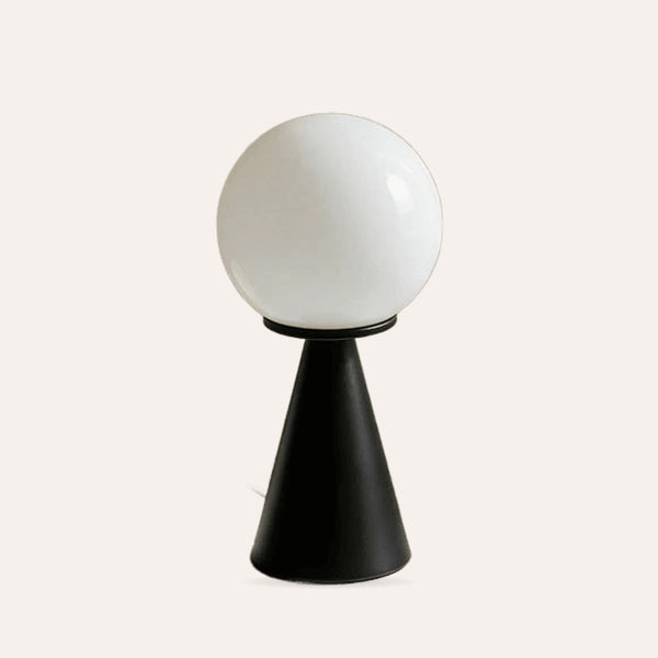 Contrast Sphere Glass Table Lamp – USB Powered Dimmable