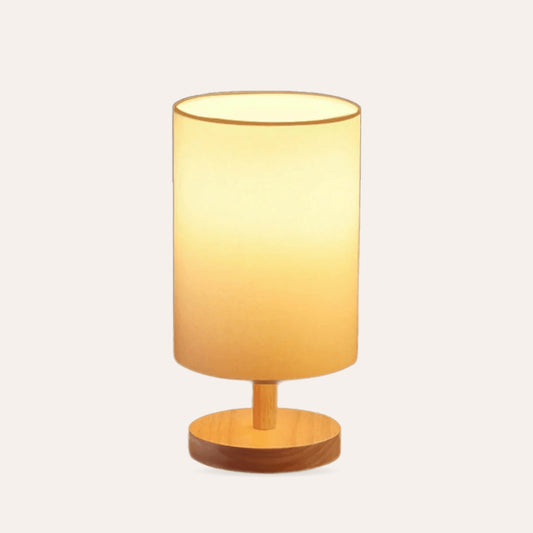 Nordic Wooden Bedside Table Lamp