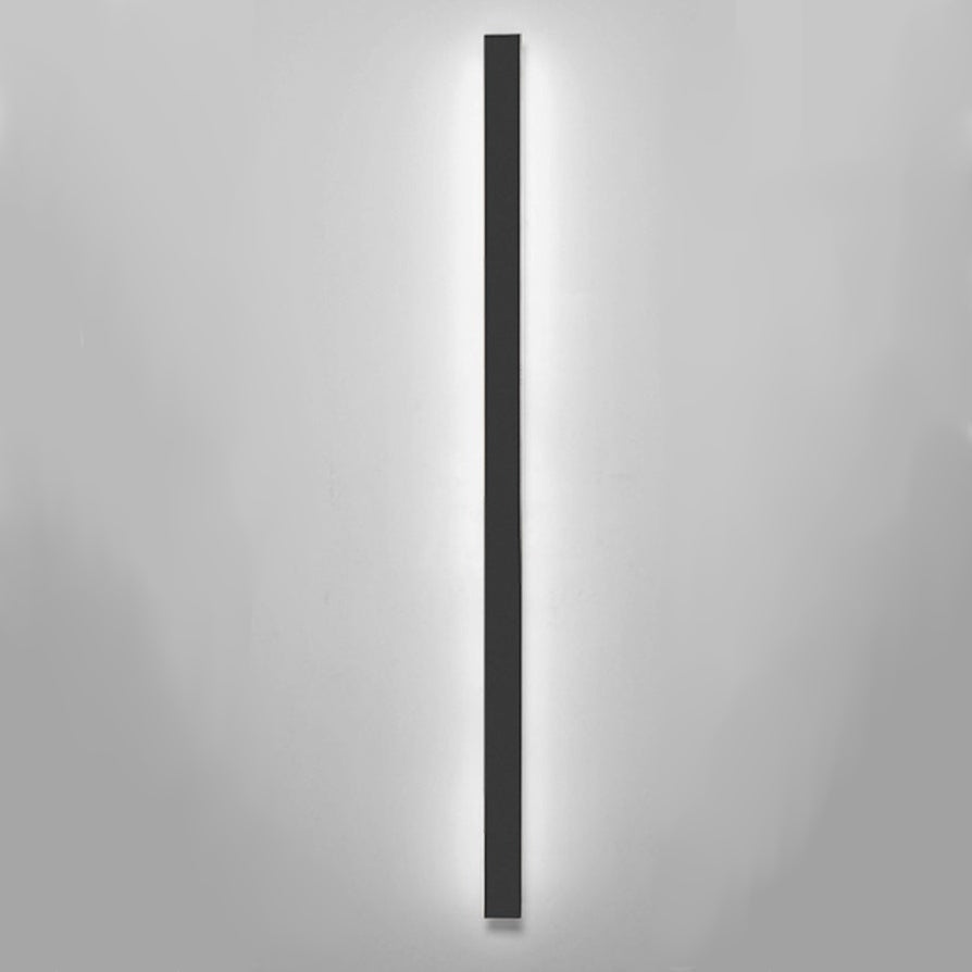 Outdoor Sconce - Weatherproof Wrought Iron & Aluminum - Soft Acrylic Diffuser - LED Light - Warm or Cool White - 350LM