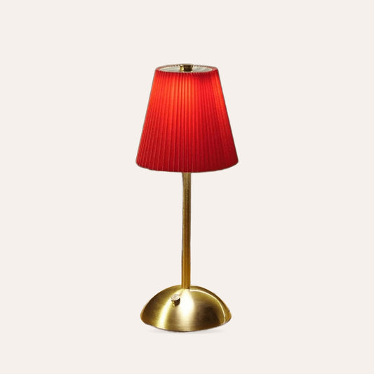 Pleated Table Lamp