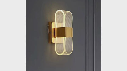 Modern Nordic LED Wall Lamp – Stylish Aluminum Wall Sconce for Living Room and Bedroom Lighting