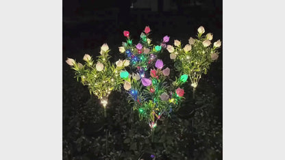 Solar Flower Tree Light - 42 LED Gardenia Lamp