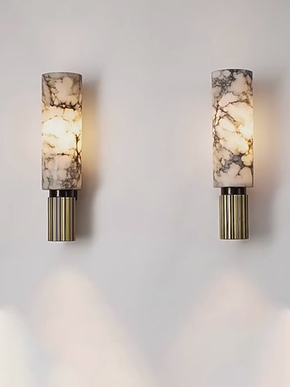 Natural Marble Bedside Wall Sconce