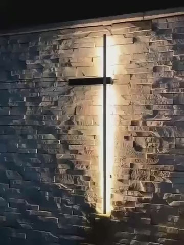 Slim Linear Outdoor Wall Sconce