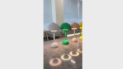 Modern LED Mushroom Rechargeable Table Lamp