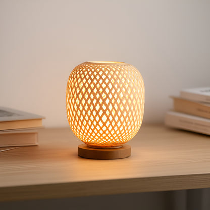 Rattan Table Lamp
