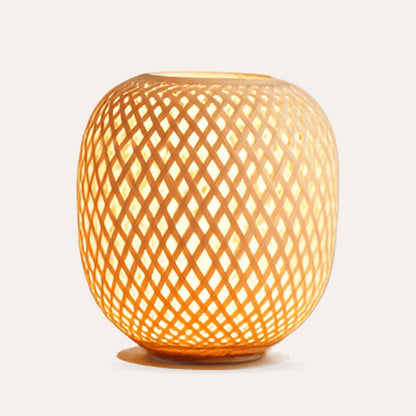 Rattan Table Lamp