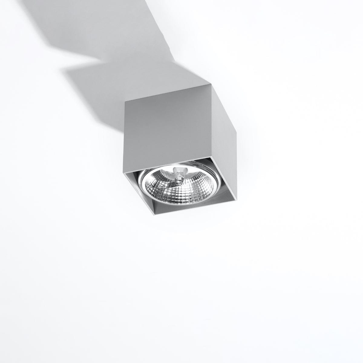 Sollux Lighting Ceiling Lamp Blake Grey - Modern BLAKE Spot Ceiling Light - Minimalist Design - Easy Surface Mounting - Compatible with GU10 Bulbs