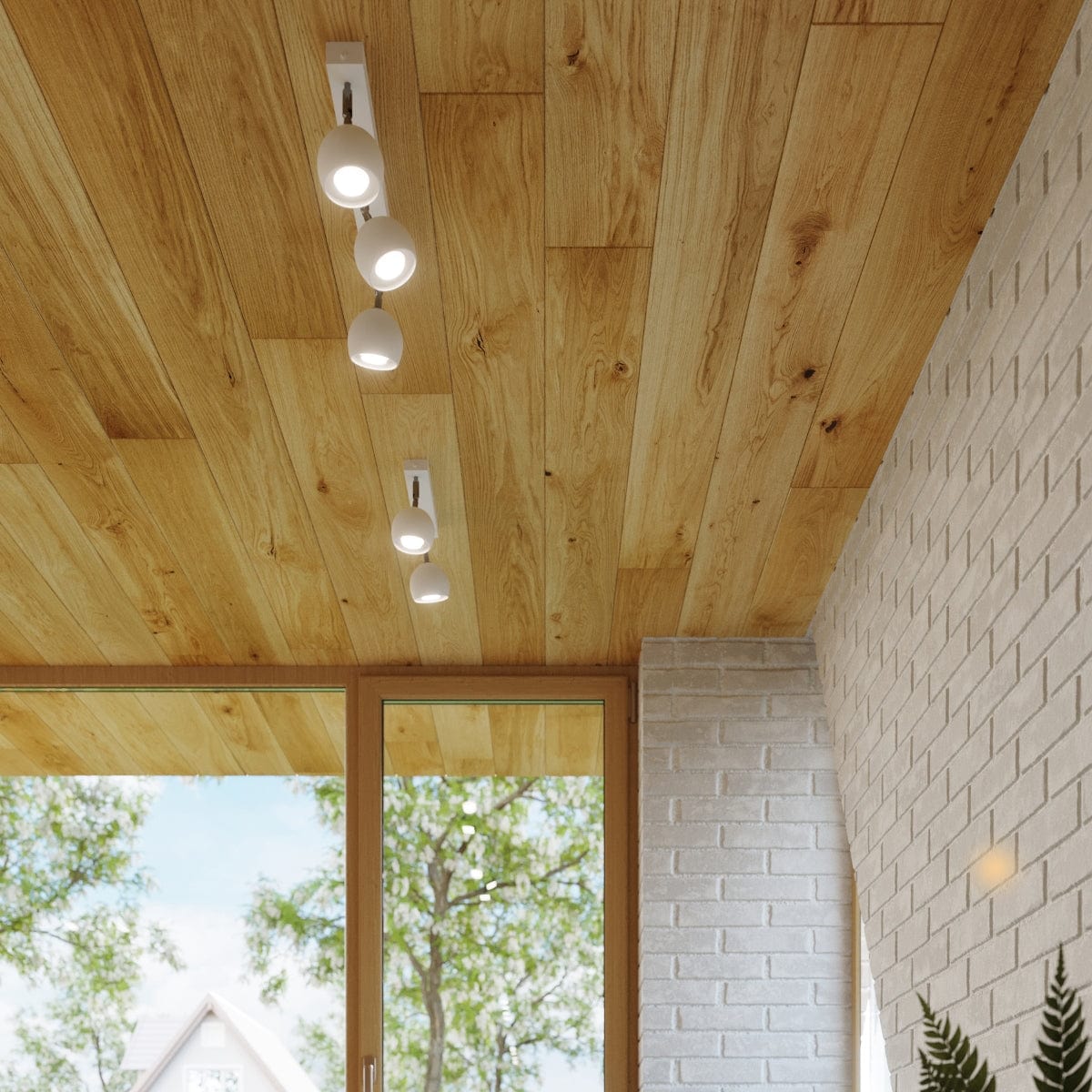 Sollux Lighting Ceiling Lamp Oculare 4 White - Modern Spot Ceiling Light - Adjustable Directional Lighting