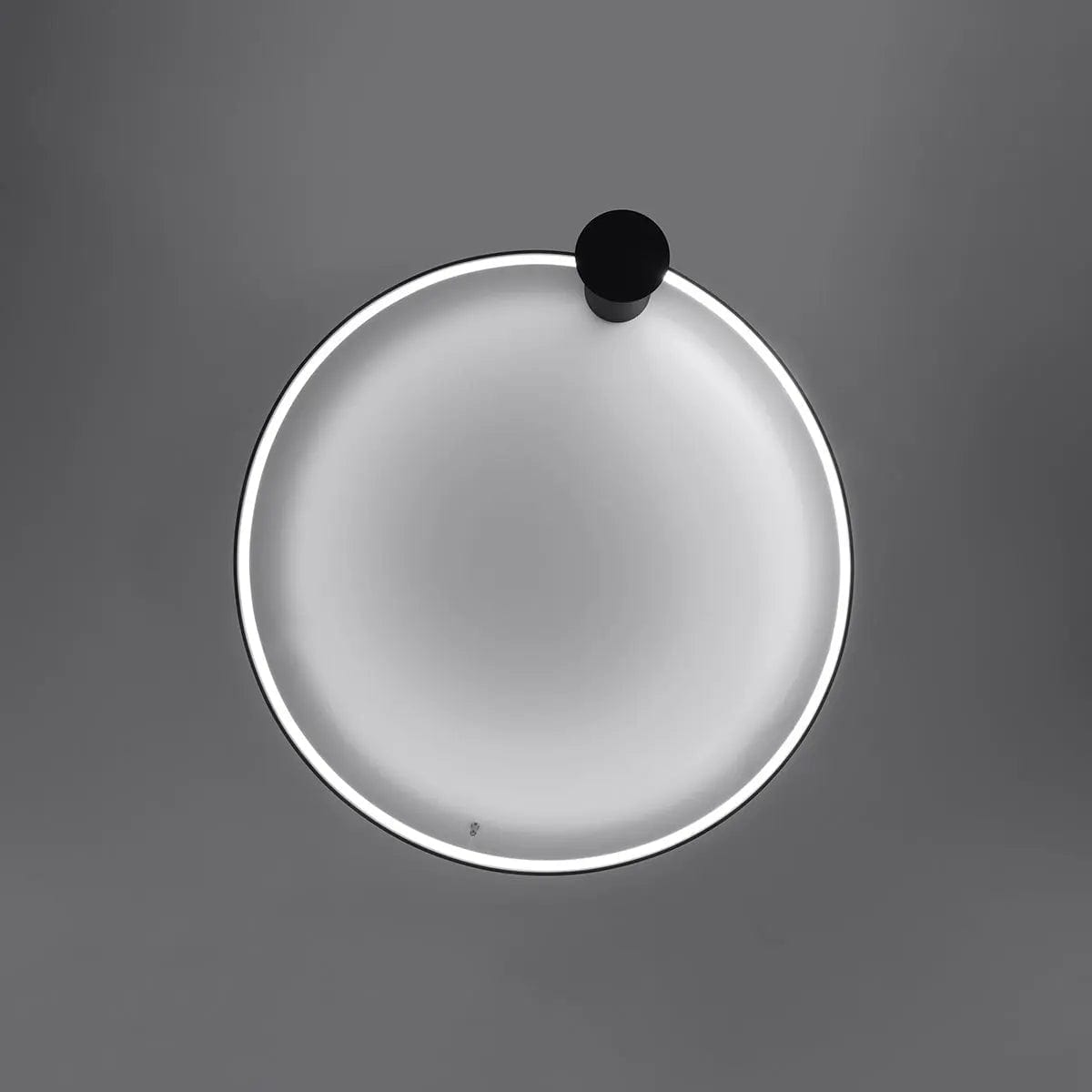 Sollux Lighting Ceiling Lamp Rio 110 White - Modern LED Circle Light - 4000K Neutral Light - Flicker-Free - High CRI 95 - Energy Efficient - Sleek Polish Design