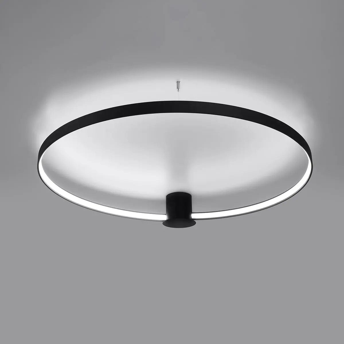 Sollux Lighting Ceiling Lamp Rio 110 White - Modern LED Circle Light - 4000K Neutral Light - Flicker-Free - High CRI 95 - Energy Efficient - Sleek Polish Design