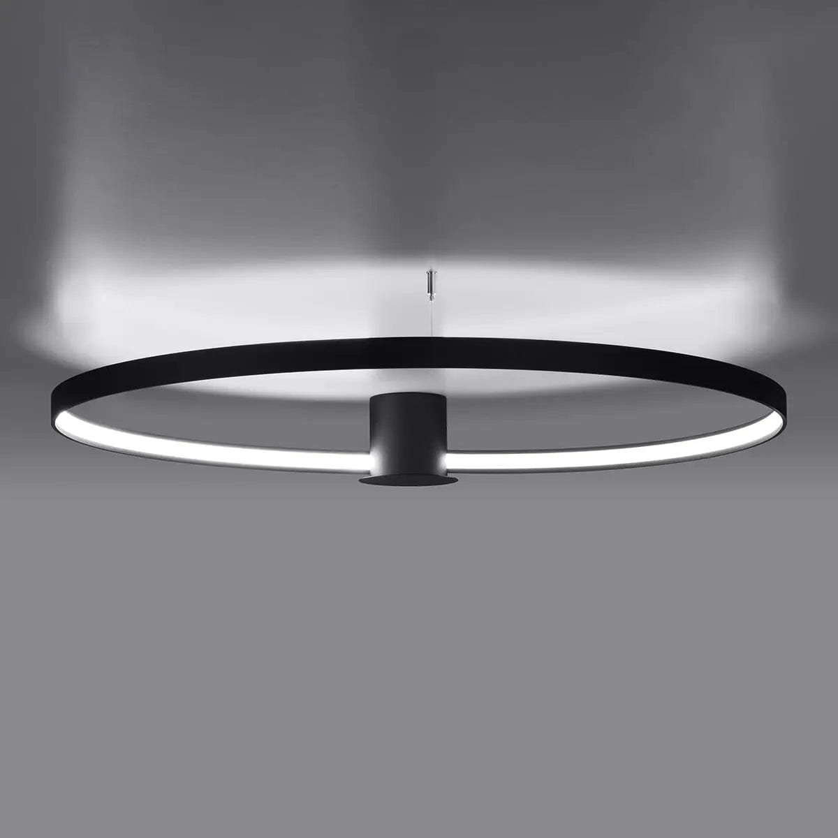 Sollux Lighting Ceiling Lamp Rio 110 White - Modern LED Circle Light - 4000K Neutral Light - Flicker-Free - High CRI 95 - Energy Efficient - Sleek Polish Design