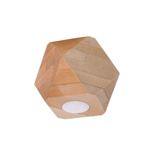 Sollux Lighting Ceiling lamp wood Woody Scandinavian Design GU10