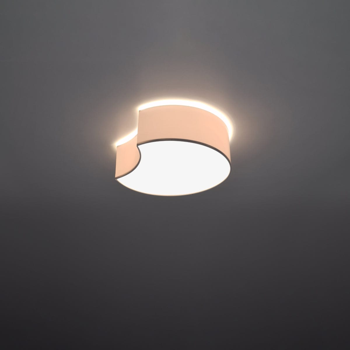 Sollux Lighting Circle - Ceiling Lamp - White - Modern LED Ceiling Light - Minimalist Design - High CRI Lighting - Energy Efficient - Easy to Clean - 5-Year Warranty