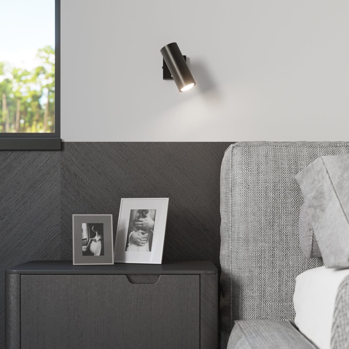 Sollux Lighting DIREZIONE Ceiling Light - 3-Light Black - Minimalist Modern Design - Adjustable Spotlights - GU10 Bulb Compatible - Ideal for Living Room and Kitchen
