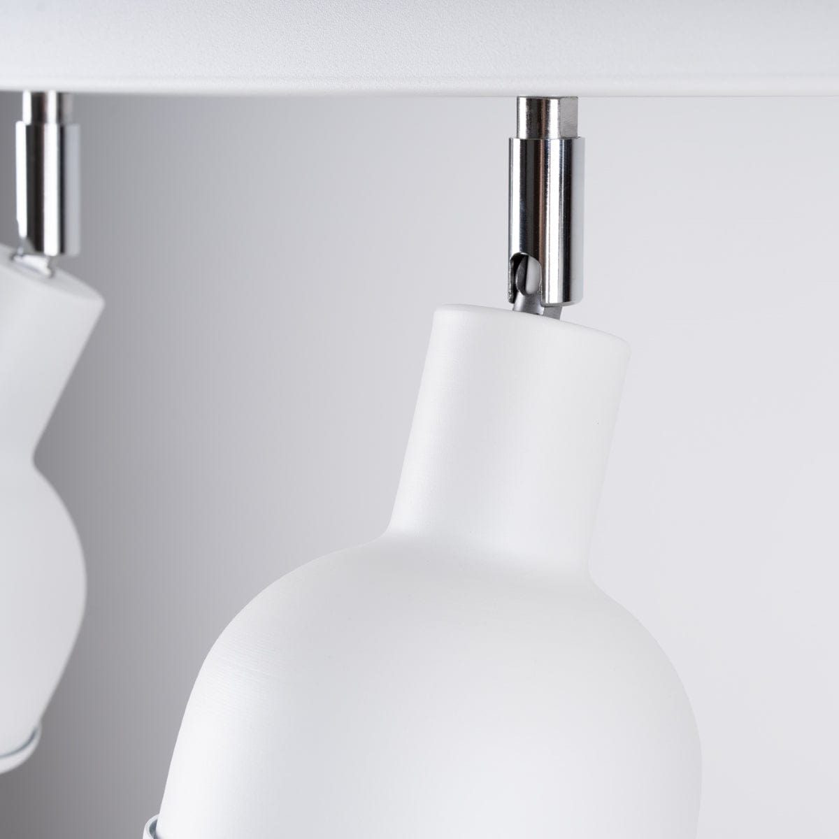 Sollux Lighting ELBA Ceiling Lamp - 3-Light White - Minimalist Adjustable Design - LED Compatible - Energy Efficient - Ideal for Modern Interiors