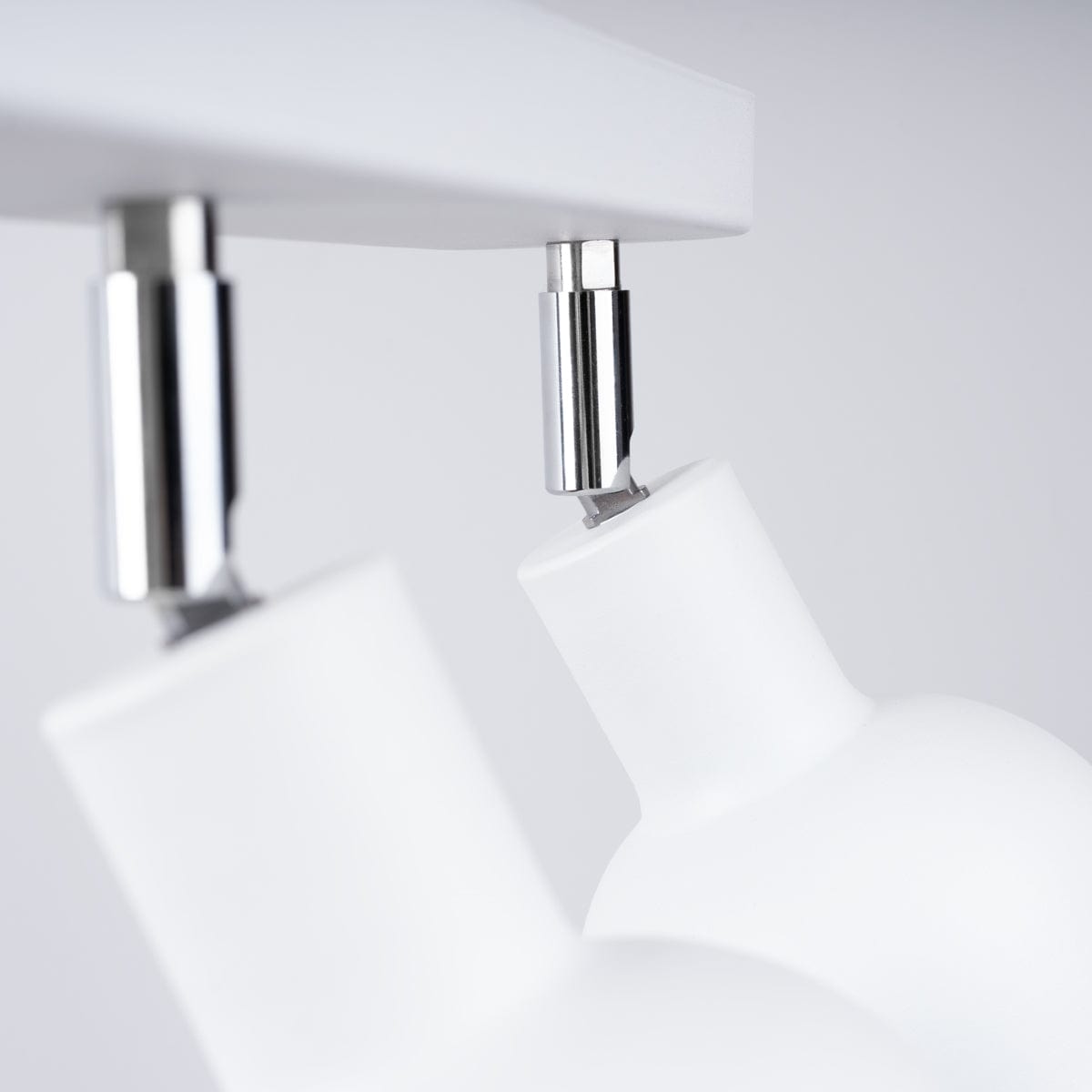 Sollux Lighting ELBA Ceiling Lamp - 3-Light White - Minimalist Adjustable Design - LED Compatible - Energy Efficient - Ideal for Modern Interiors