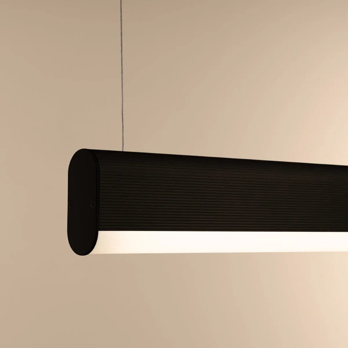 Sollux Lighting FARGE Black LED Pendant Lamp - 3000K Warm Light - Modern Geometric Design - Energy-Efficient Matte Finish