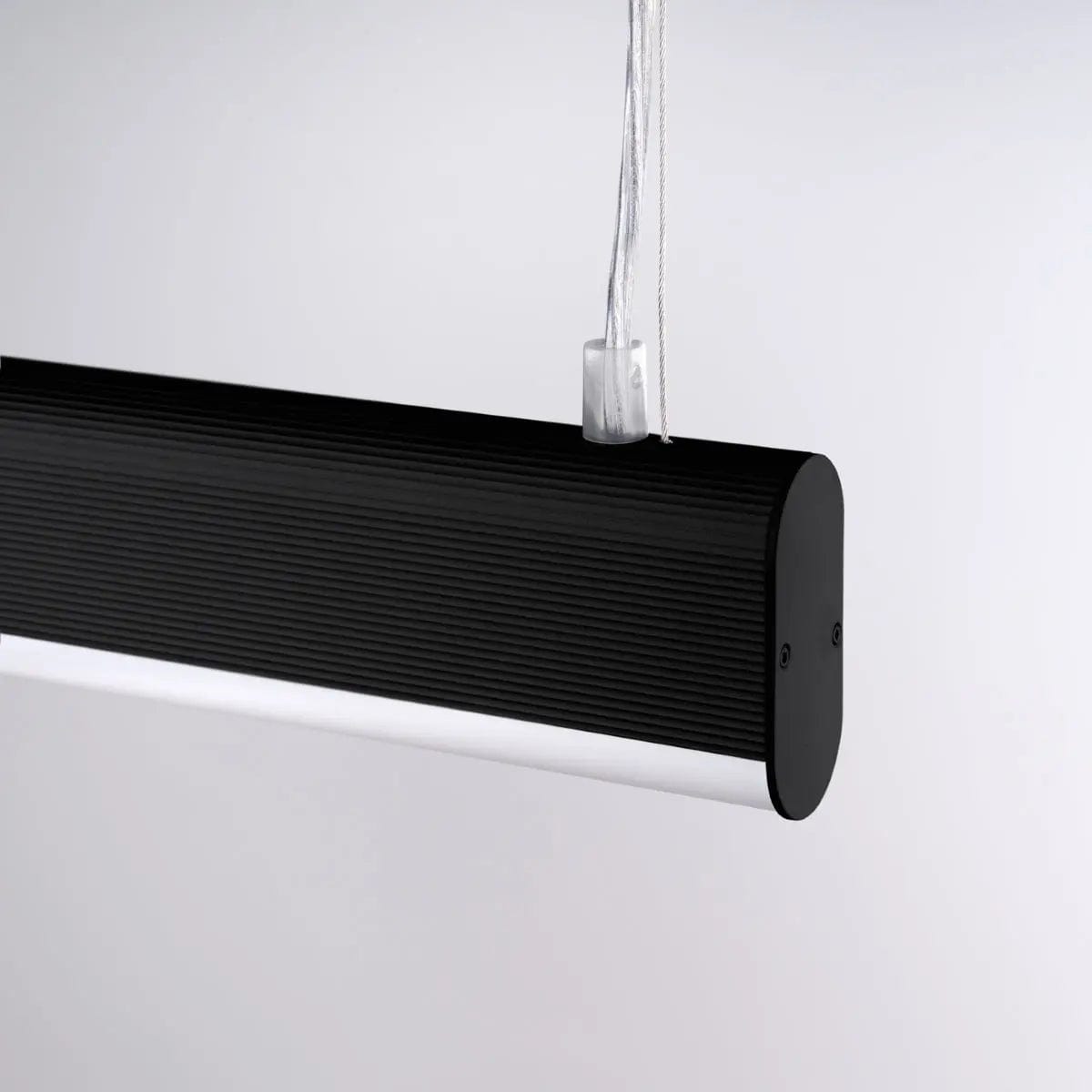 Sollux Lighting FARGE Black LED Pendant Lamp - 3000K Warm Light - Modern Geometric Design - Energy-Efficient Matte Finish