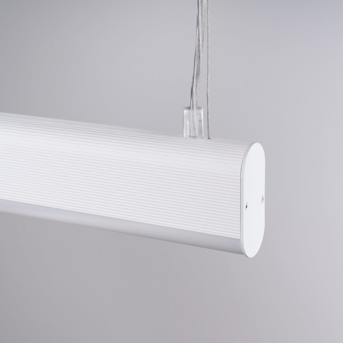 Sollux Lighting FARGE White LED Pendant Lamp -Modern Geometric Design
